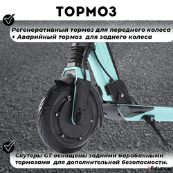 Электросамокат E-TWOW GT SE 48V 10,5 AH  Samsung 2025 г. тиффани