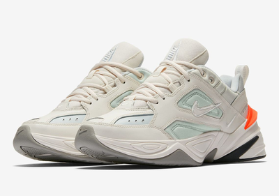 Nike M2K Tekno (Бежевые, оранжевые, черные)