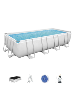 Каркасный бассейн Bestway прямоугольный 549 х 274 х 122 56466