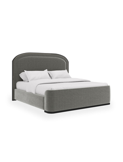 Кровать Wanderlust Kg Bed Pewter (L225*P225*H158) CLA-425V-125 CARACOLE