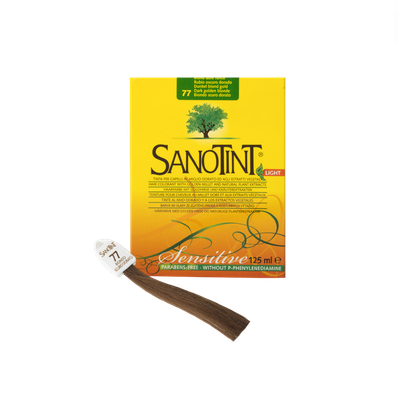 КРАСКА ДЛЯ ВОЛОС SANOTINT LIGHT ТЕМНО-РУСЫЙ ЗОЛОТИСТЫЙ 77