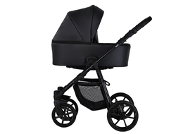 Коляска 3в1 Pituso Tossa Кожа/Black