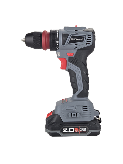 Аккумуляторный бесщеточный шуруповерт PROFIPOWER MKBL-18BM