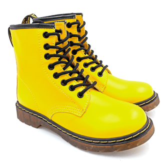 Lacci dr martens gialli top