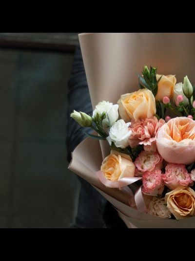 Букет "Peach mood"