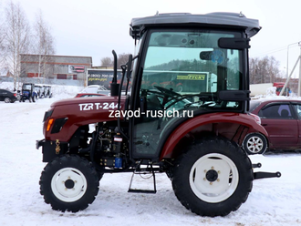 минитрактор TZR Т-244 XL с кабиной