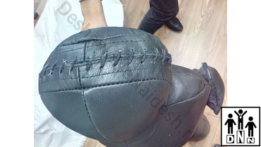 манекен борцовский одноногий самбо кожа