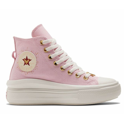 Кеды Converse Chuck Taylor All Star Move Platform Pink розовые высокие на платформе A05140C