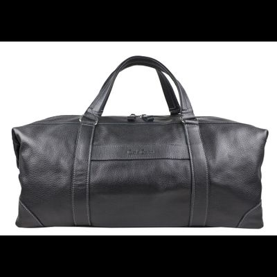 Кожаная дорожная сумка Avellino black (арт. 4039-01)