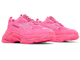 Balenciaga Triple S Sneaker Fluorescent Pink женские