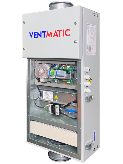 VMPU-E-300-2.3/1-1 УСТАНОВКА ПРИТОЧНАЯ КОМПАКТНАЯ 300м3/ч 2.3 кВт 1 фаза 230В