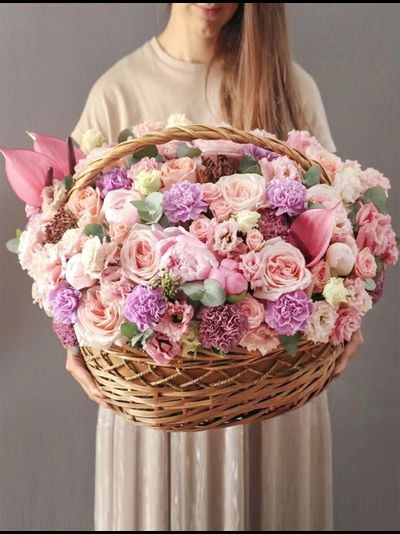 Букет "Корзина Нежность"