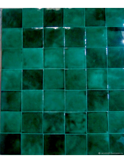 Изразцовая плитка "Древние символы" (гладкая)