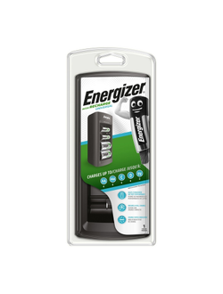Зарядное устройство Energizer универсал.: 2/4 слота AA/AAA/C/D/9V, без аккумуляторов