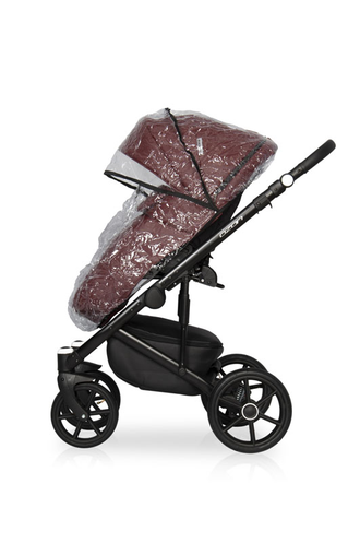 Коляска 2в1 Riko Basic Ozon 01 Графит-Синий