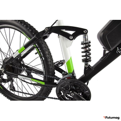 Велогибрид Eltreco FS900 new зелено-белый