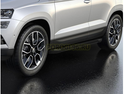 Пороги на Skoda Karoq Black Start