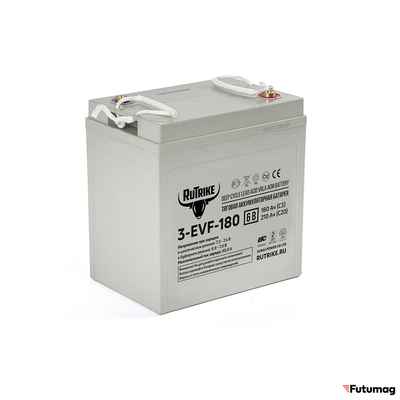 Тяговый аккумулятор RuTrike 3-EVF-180 (6V180A/H C3)