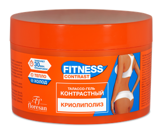 Floresan Fitness Контраст Талассо-Гель для обёртывания &quot;Криолиполиз&quot; 500мл