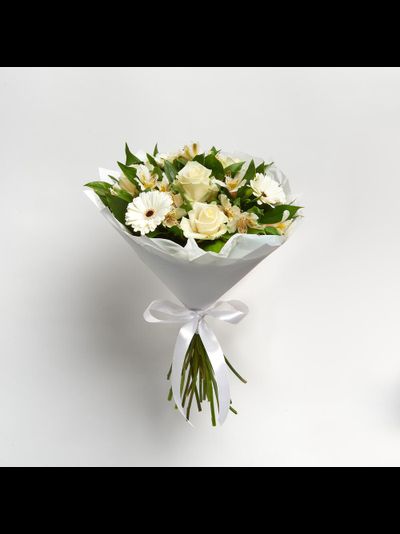 Белый букет