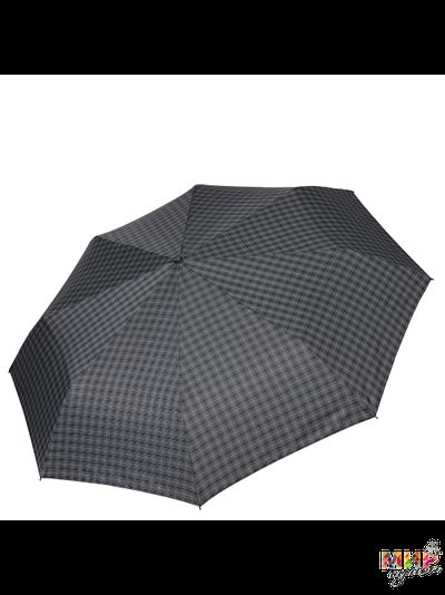 14-MCH Зонт муж. Fabretti, облегченный суперавтомат, 3 сложения, клетка
