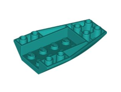 Wedge 6 x 4 Triple Inverted Curved, Dark Turquoise (43713 / 6383033)