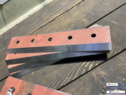 Ножи для щепореза с потайными отверстиями под болты