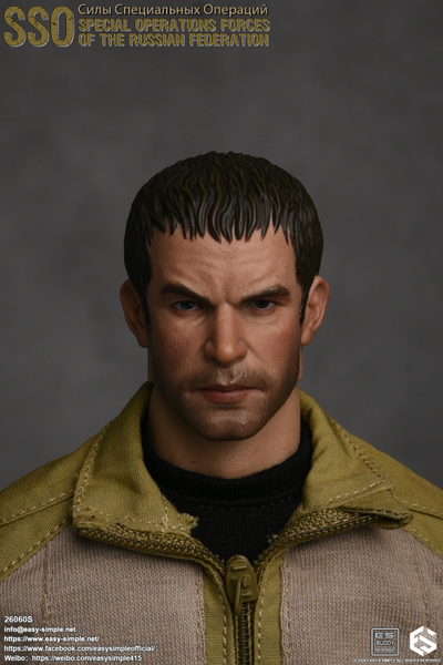 Боец сил специальных операций (ССО) РФ, лимитированная версия - Коллекционная ФИГУРКА 1/6 Russian Special Operations Forces (SSO) (26060S) - Easy&Simple