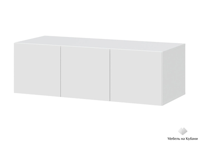 ШК 5 1200 шкаф распашной с антресолью Белый текстурный