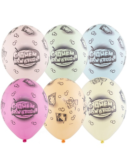 Латексные шарики аниме  6 штук