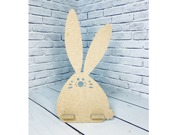 Подставка под телефон или планшет Заяц 270*140 из мдф для росписи и декупажа
