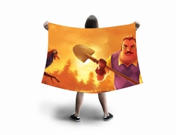 Флаг большой Привет Сосед/ Hello Neighbor №15