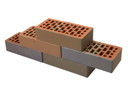 Кирпич баварская кладка глосса 1 NF 250х120х65мм М150 Braer