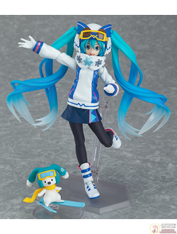 Фигурка фигма Мику Хацунэ (figma Hatsune Miku Snow 2016, Snow Owl ver.)