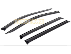 Дефлекторы окон AutoFlex, литьевой ПММА для Kia X-Line HB 2017-