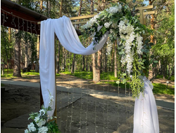 Гирлянда "Занавес теплый"