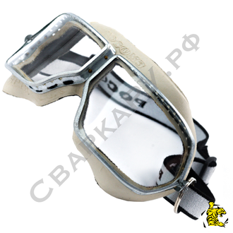 Очки защитные ЗП1 Patriot (У) бесцветное минеральное стекло мет.оправа