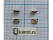 Разъем зарядки microUSB №5 Nokia E7-00, X7-00, E7, X2, Lumia 822, N822