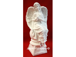 Ангел на шаре с птицей счастья !!!  43*22 см   1,7 кг   полистоун Россия 2284/028642*