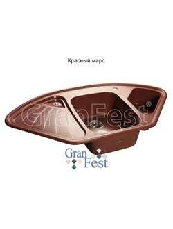 Керамическая мойка GRANFEST GF-C1040E угловая