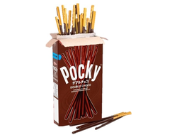 POCKY biscuit stick double choco 47g (10 шт.)