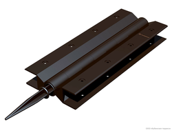 Шарнир для клумбы Holzhof 300*30мм Коричневый