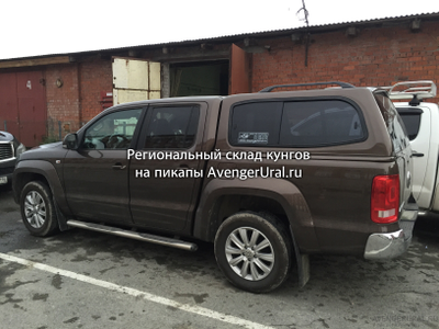 Кунг Sammitr S Plus V2 коричневый 4Q4Q на VW Amarok от AvengerUral.ru. Доставка по России и KZ!