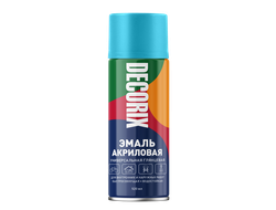 Аэрозольная эмаль универсальная DECORIX, 520 мл, светло-голубой