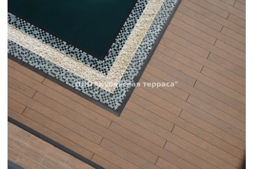 Терраса из ДПК Bruggan