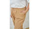 Летние женские брюки свободного силуэта  арт. 868 (цвет коричневый) Размеры 54-72