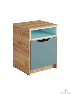Rich Тумба ТМ-001 Дуб Крафт золотой - Мята/Сумеречный голубой