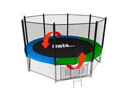 Батут UNIX line Classic 12 ft outside в Воронеже