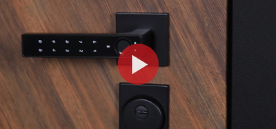 Стальная дверь   Plata (умная электронная дверная ручка с отпечатком пальца Smart lock T888 Черная)