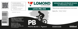 Чернила для широкоформатной печати Lomond LE105-PBk-010
